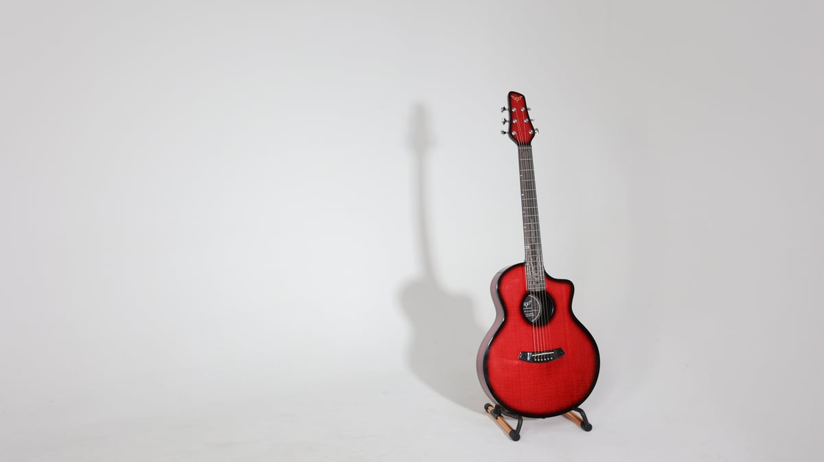 Real carbon fiber guitar 38/41 PLUS X1-RED Real carbon fiber guitar 38/41 PLUS X1-RED