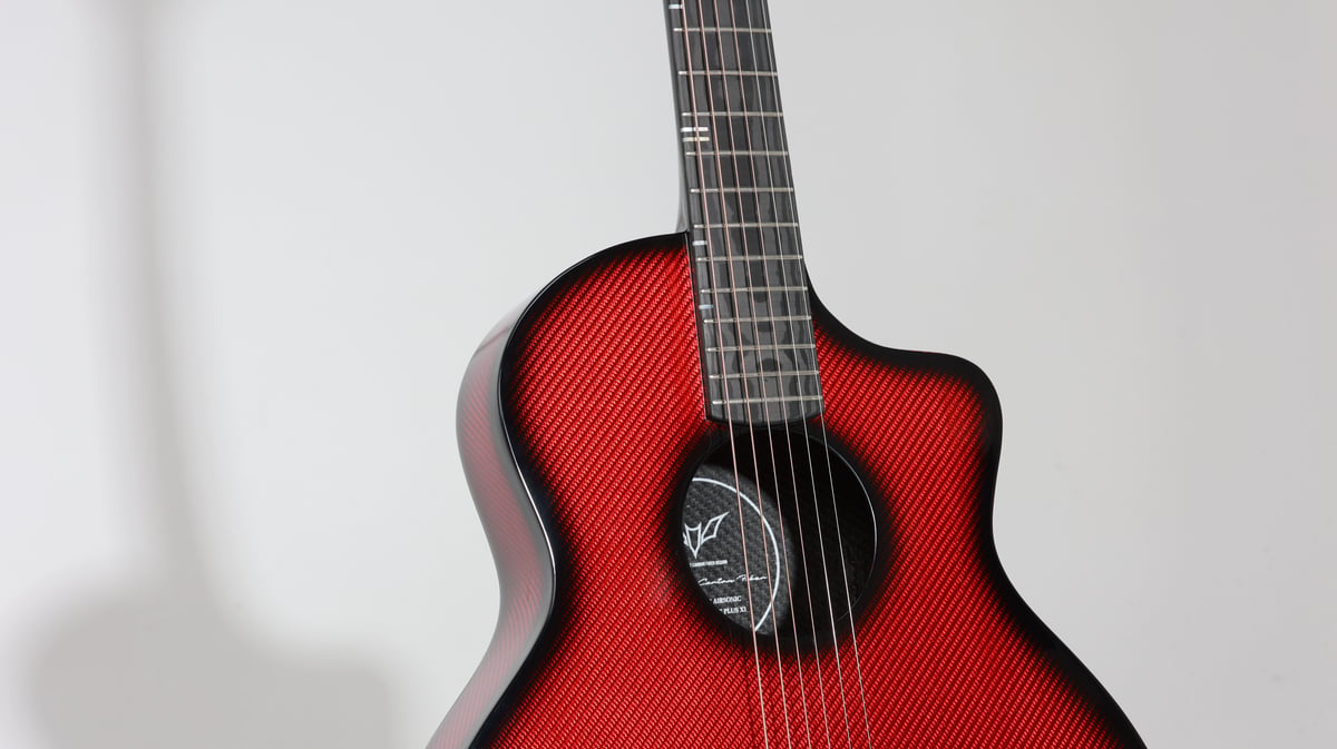 Real carbon fiber guitar 38/41 PLUS X1-RED Real carbon fiber guitar 38/41 PLUS X1-RED