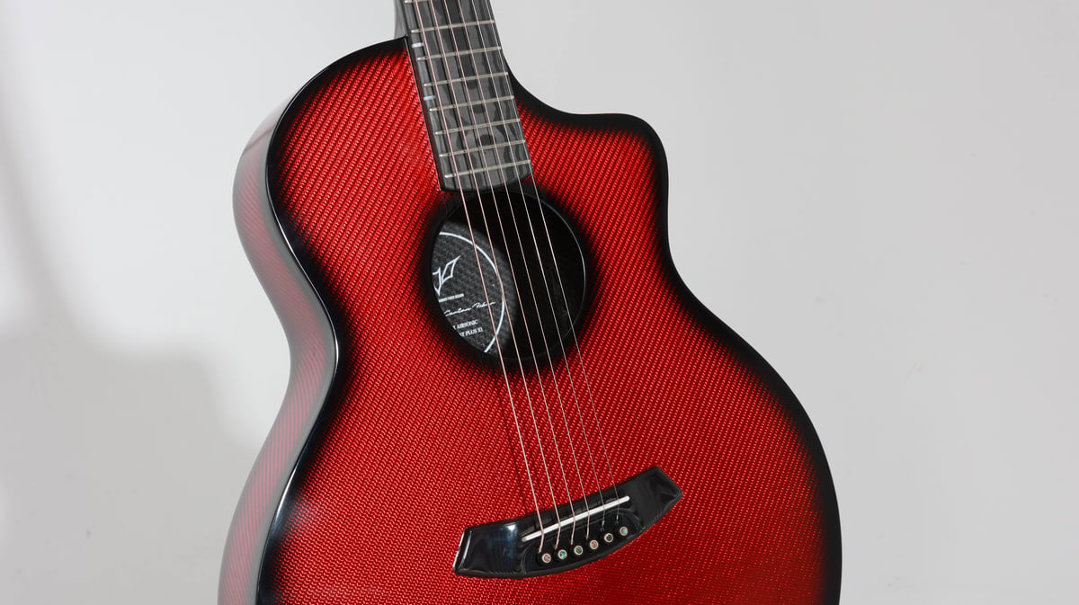 Real carbon fiber guitar 38/41 PLUS X1-RED Real carbon fiber guitar 38/41 PLUS X1-RED