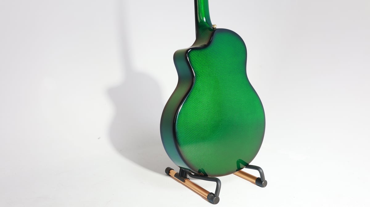 Real carbon fiber guitar 38/41    PLUS X1-GREEN